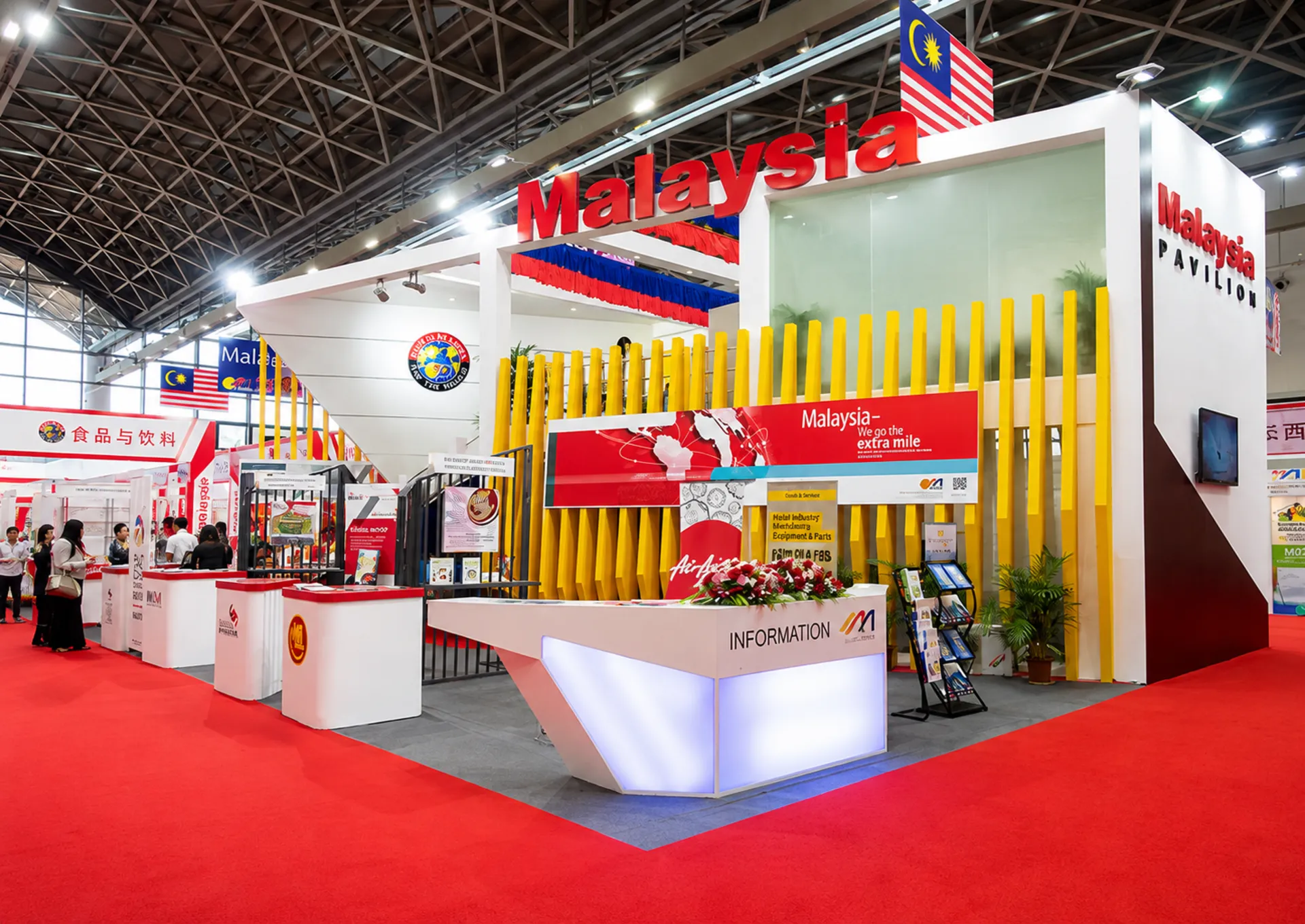 Modern exhibition booth UK