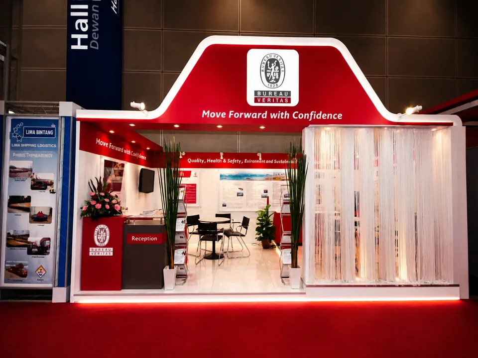 Country pavilion trade show Europe