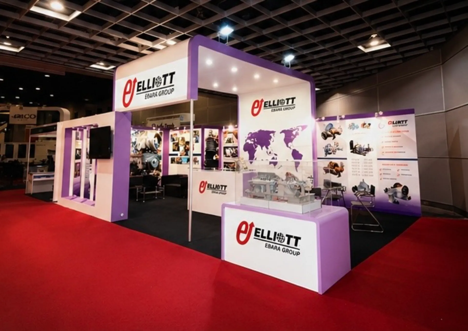 Professional exhibition booth UK