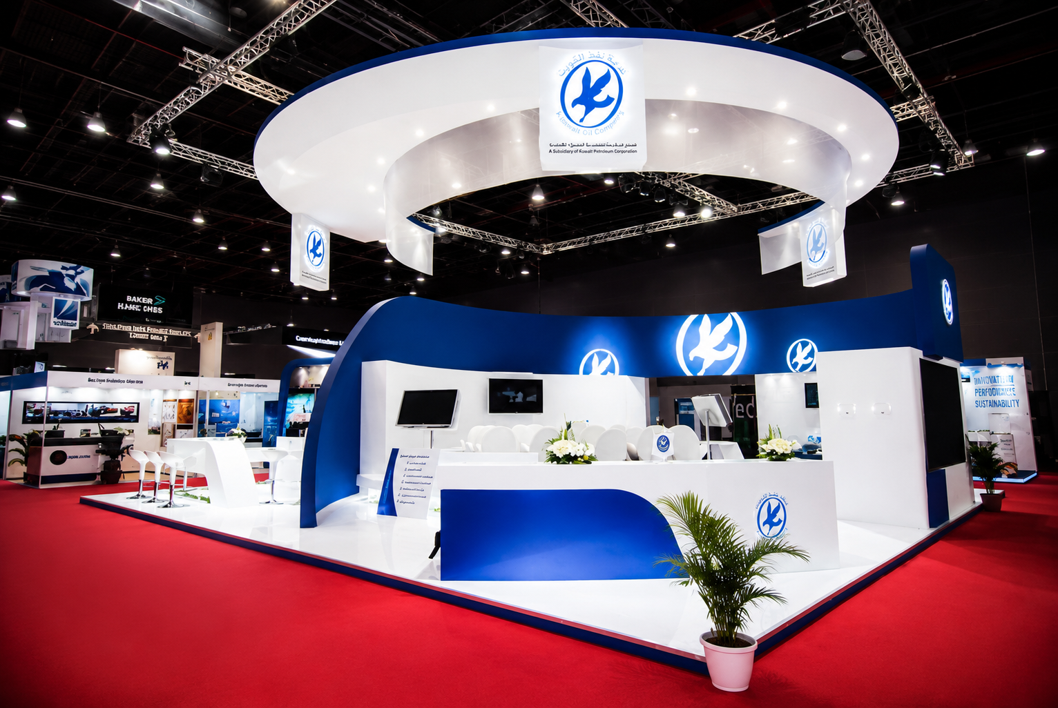 Exhibition stand design Europe
